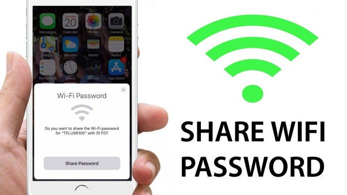 How to share WIFI password?