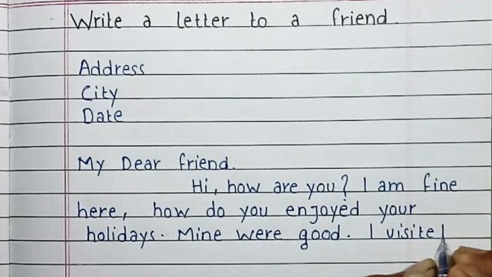 How to write a letter?